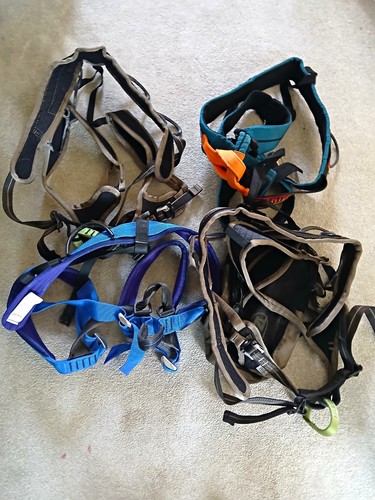 Climbing sit harnesses job lot - climbing,