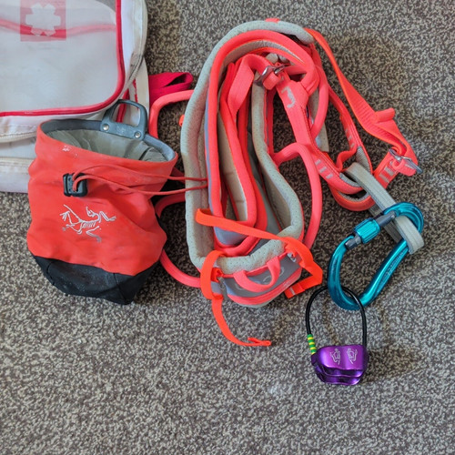 Ocun neon climbing harness - climbing,