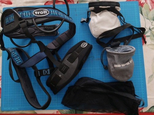 Climbing harness troll net - harness,
