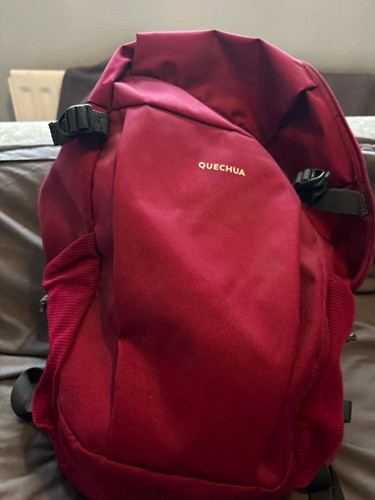 Decathlon bag and shoes with