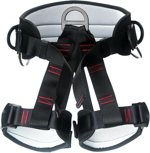 Climbing harness for roofing - for,